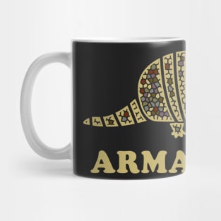 Armadillo Art Mug